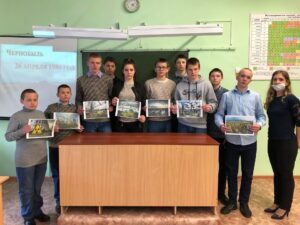 Фотография воспитанников. Мужество и боль Чернобыля