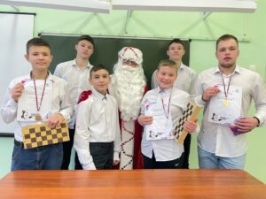Фотография воспитанников. Новогодний Турнир по шахматам